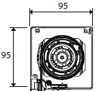 Kaseta 95mm