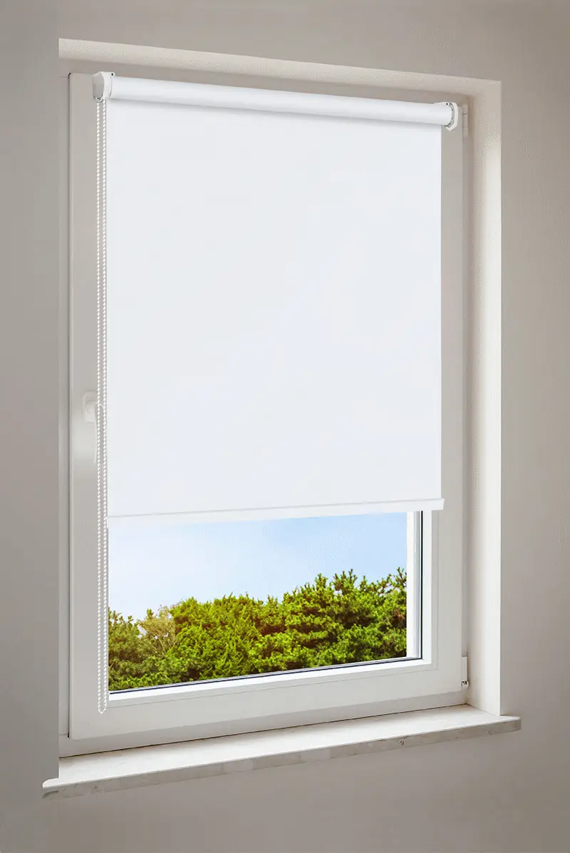 Roleta Srebrnobiała | zaciemniająca