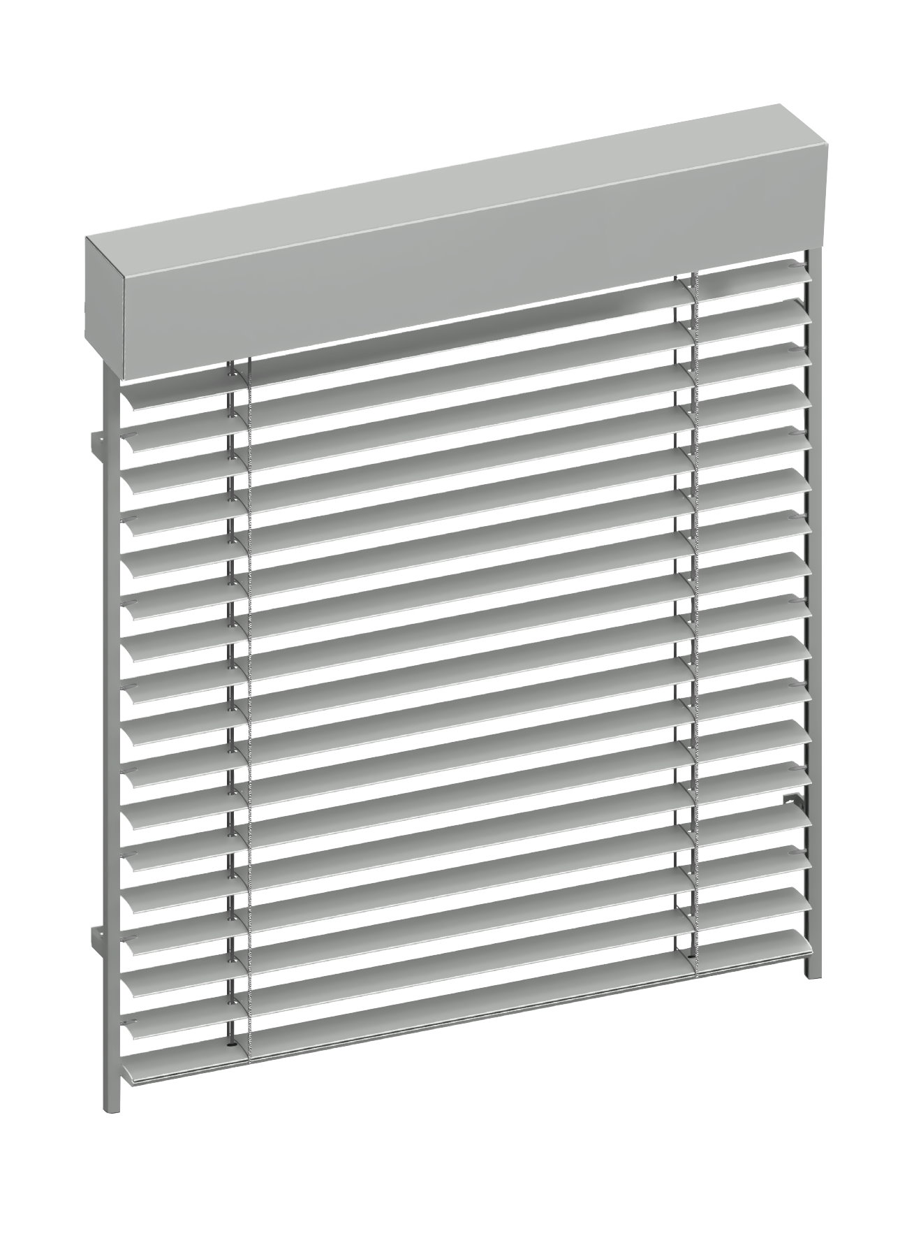 Żaluzja zewnętrzna szary pyłowy | RAL7037