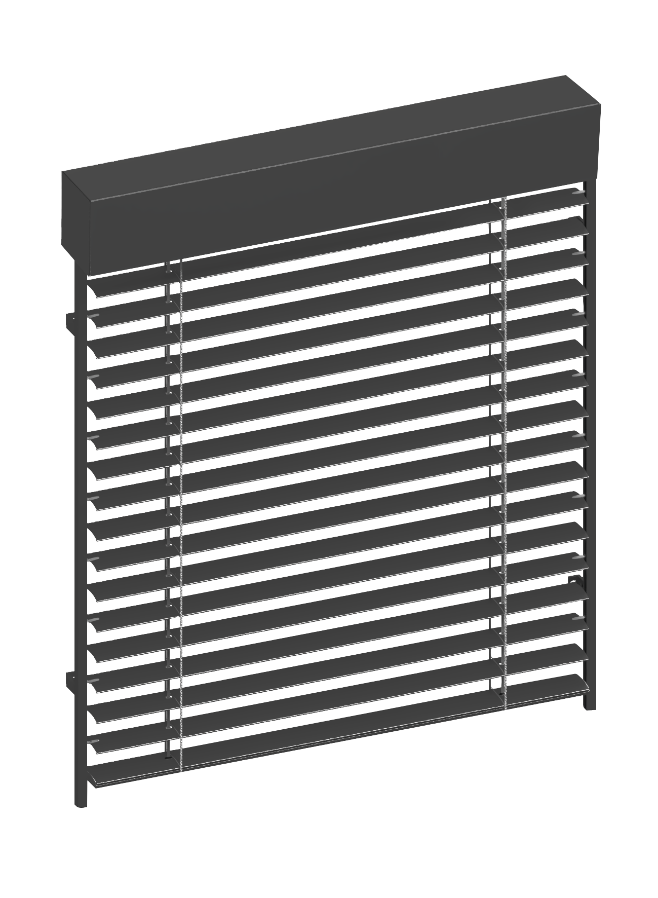 Żaluzja zewnętrzna C65 Antracyt | RAL7016