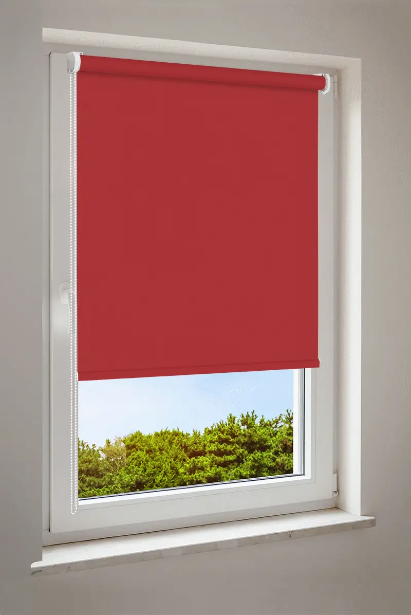 Roleta czerwona | zaciemniająca