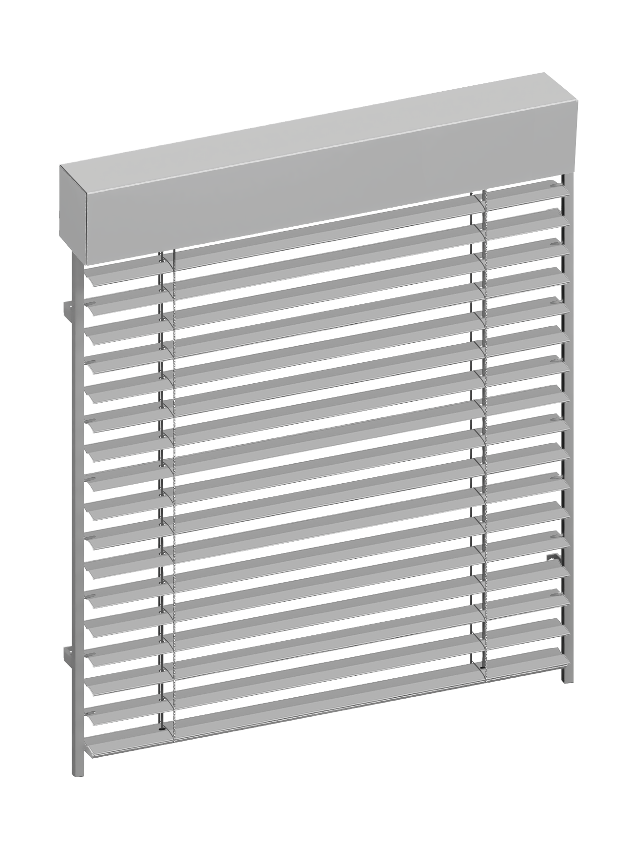 Żaluzja zewnętrzna Z90 Srebrna | RAL9006