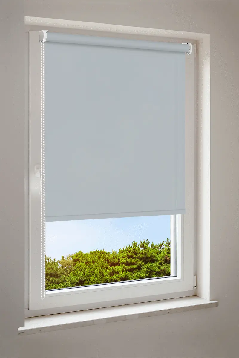 Roleta pyłowo-szara | półprzezroczysta