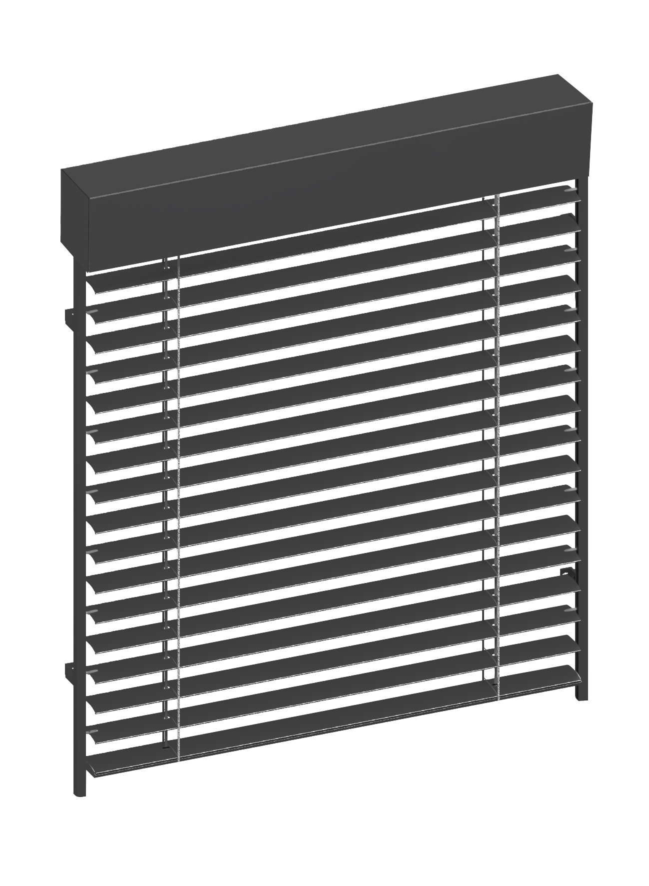 Żaluzja zewnętrzna antracyt | RAL7016