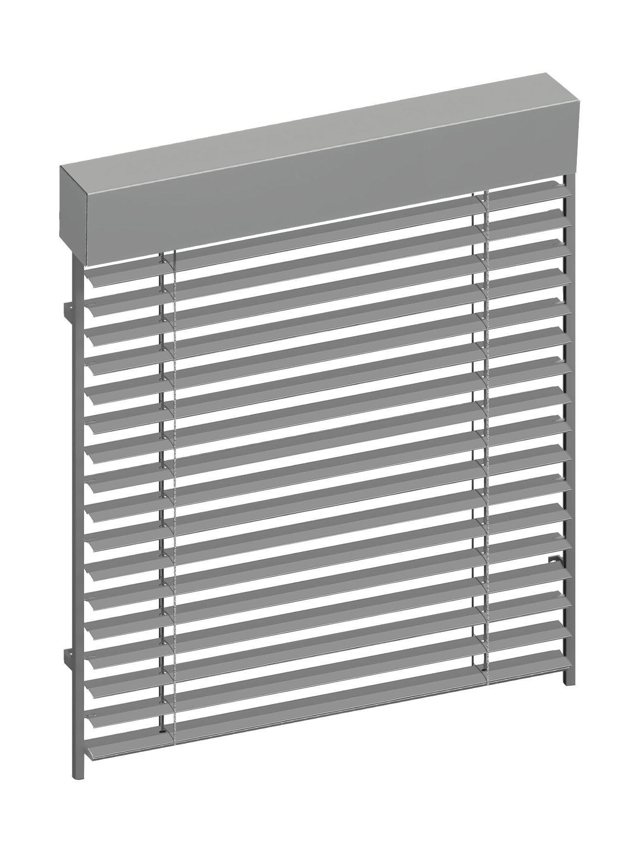 Żaluzja zewnętrzna Z90 Srebrnoszary | RAL9007