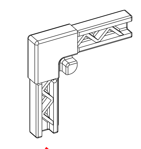 Łączniki narożne do ram moskitierowych