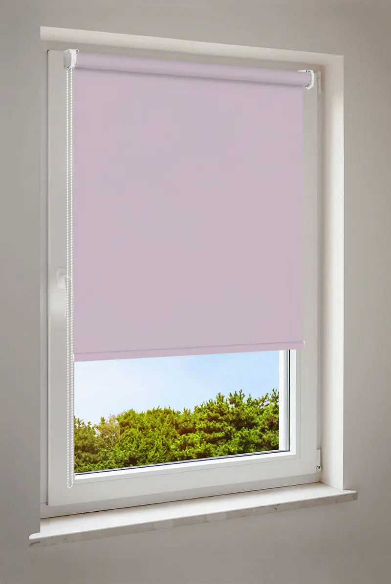 Roleta jasnoliliowa | półprzezroczysta