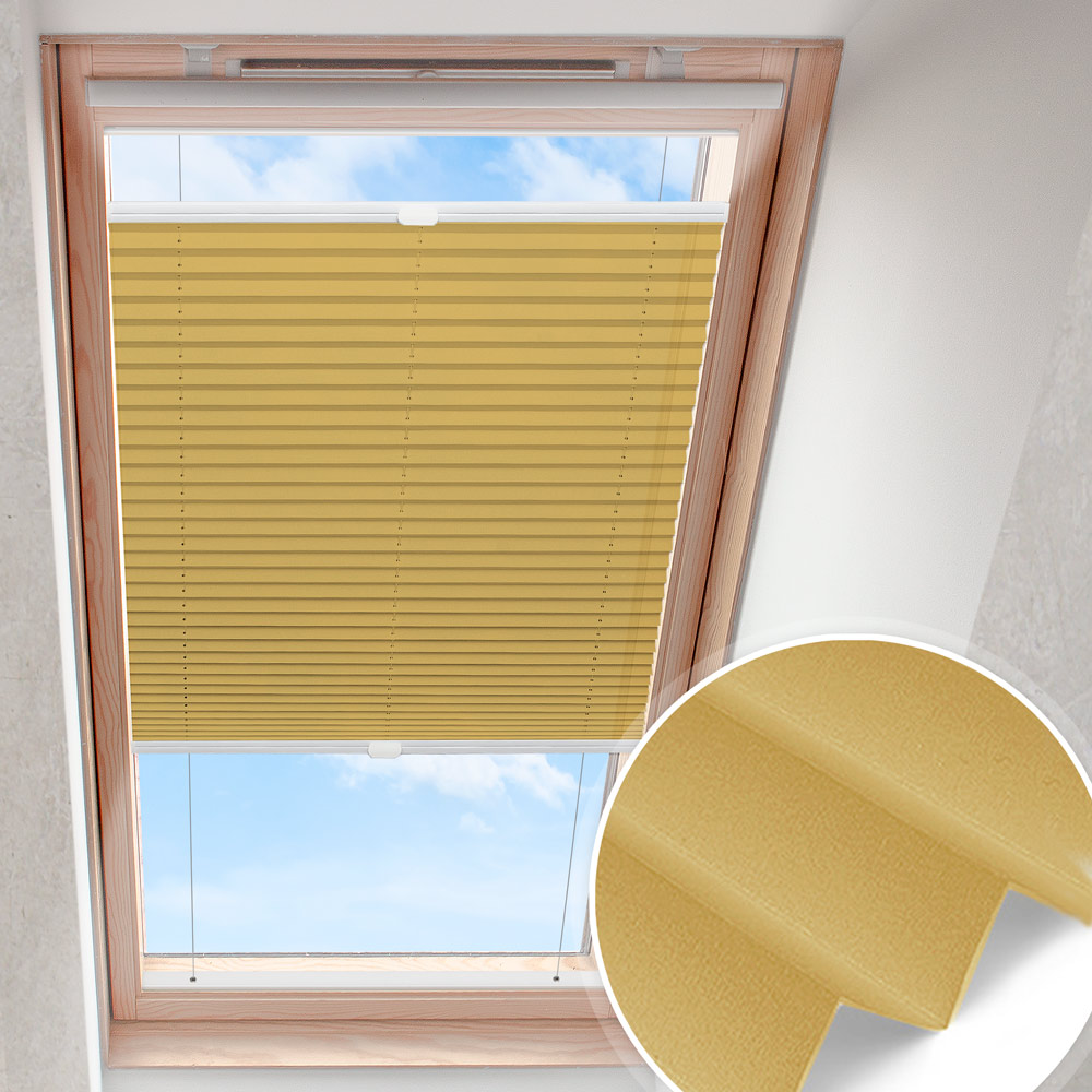 Plisa dachowa pomarańczowo-żółta | nieprzezroczysta