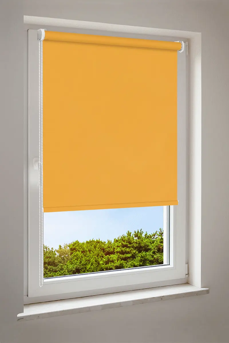 Roleta słoneczno-żółta | półprzezroczysta