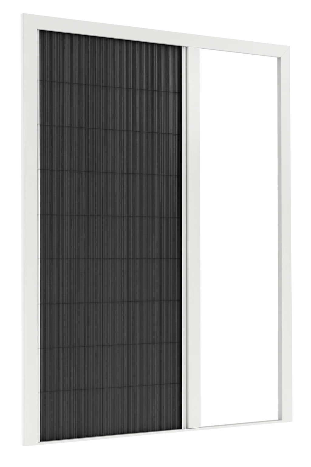 Drzwi moskitierowe DEORA z plisowaną siatką