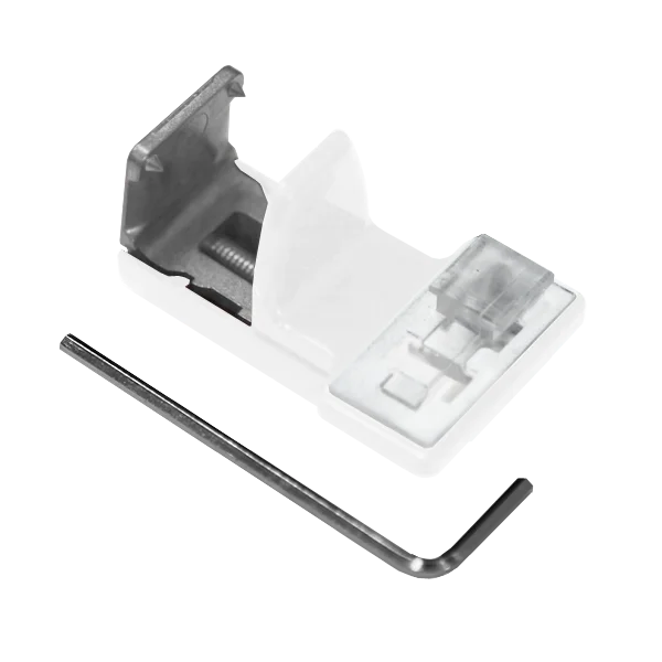 Zestaw mocowań PVC do Plissee Basic